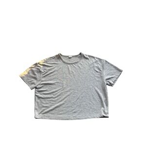 Wilfred Free T-Shirt Small Gray‎ Boxy Cropped Soft Minimalist Everyday Tee